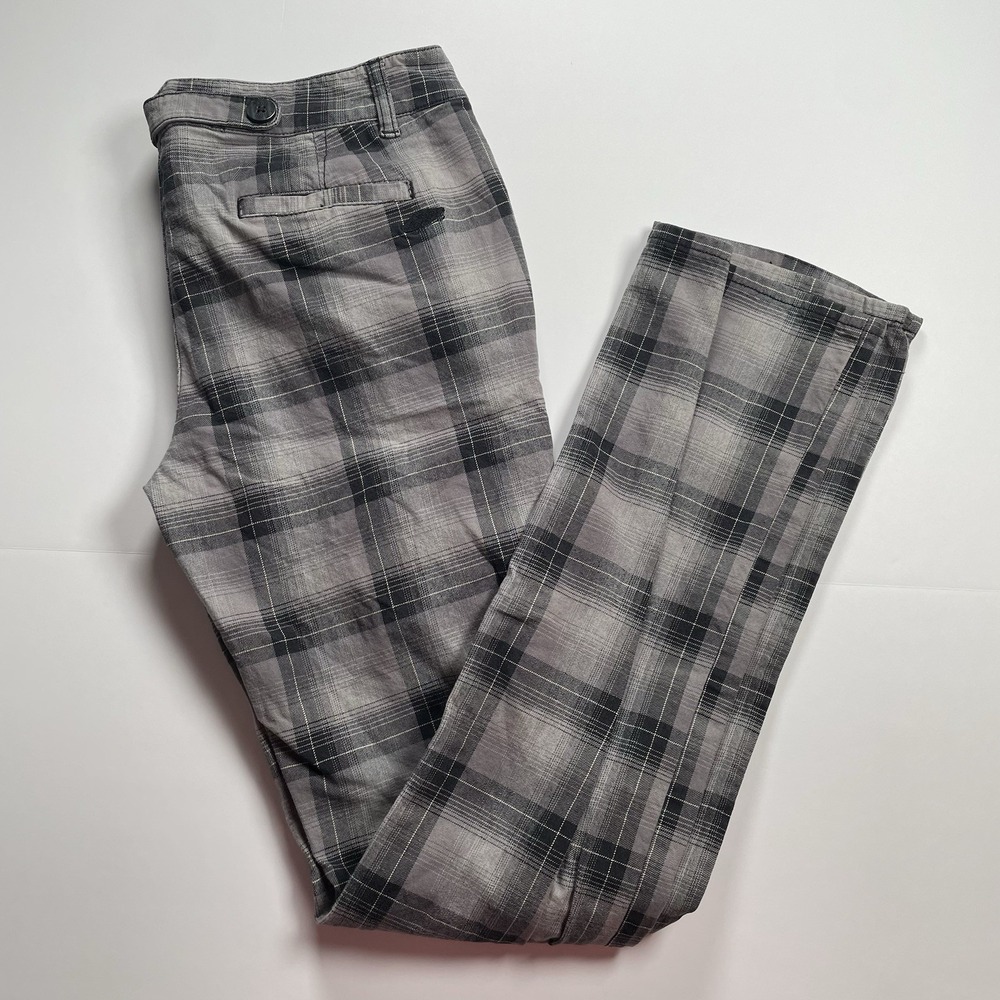 Vans - Black & Gray Plaid Pants